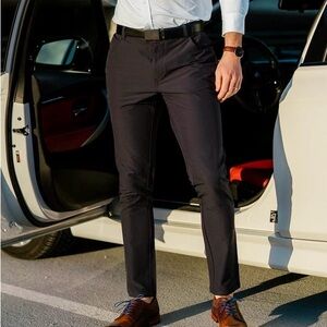 Men’s Zyia Medium Black Office Chino Pants
